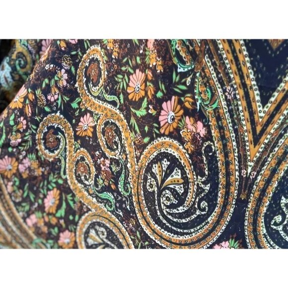 Turkish Kaftan Polyester Plus Size Abaya Dashiki boho Muslim Indian African maxi - Picture 3 of 5